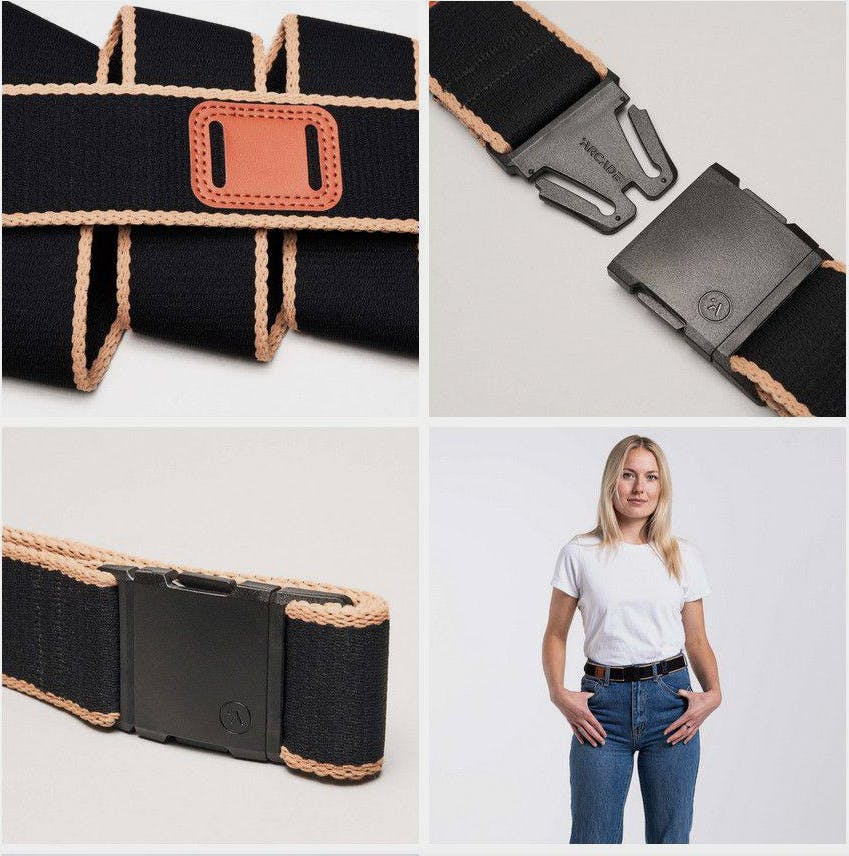 Arcade Blackwood Musta/Sand 03