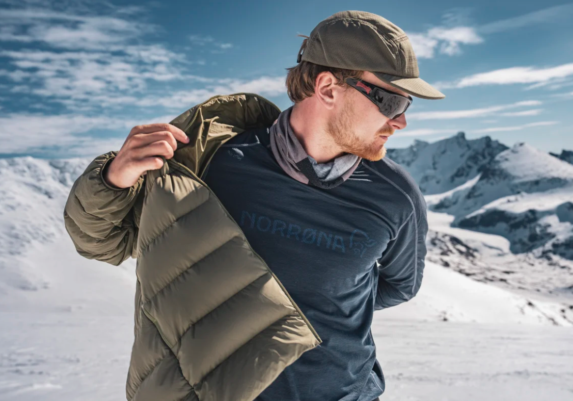 Norrøna Men's Femund Down 700 Hood - Miesten untuvatakki Olive 04