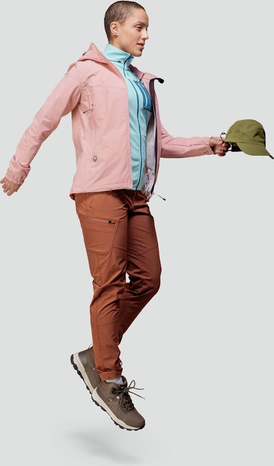 Halti Women's Pallas Evo Hooded + Jacket Silver Pink 05