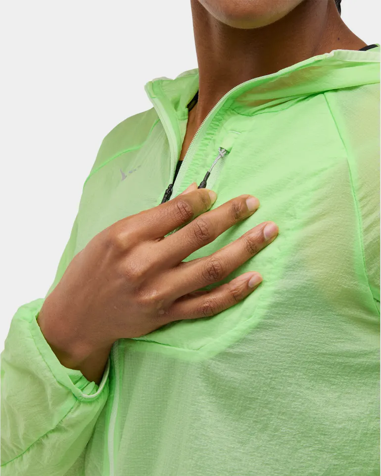 Hoka Women's Skyflow Jacket Apple Mint 05