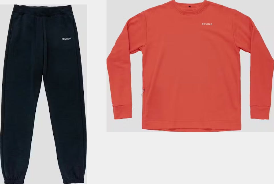 Devold Men's Everyday Pant ja Men's Everyday Crew Ink 06