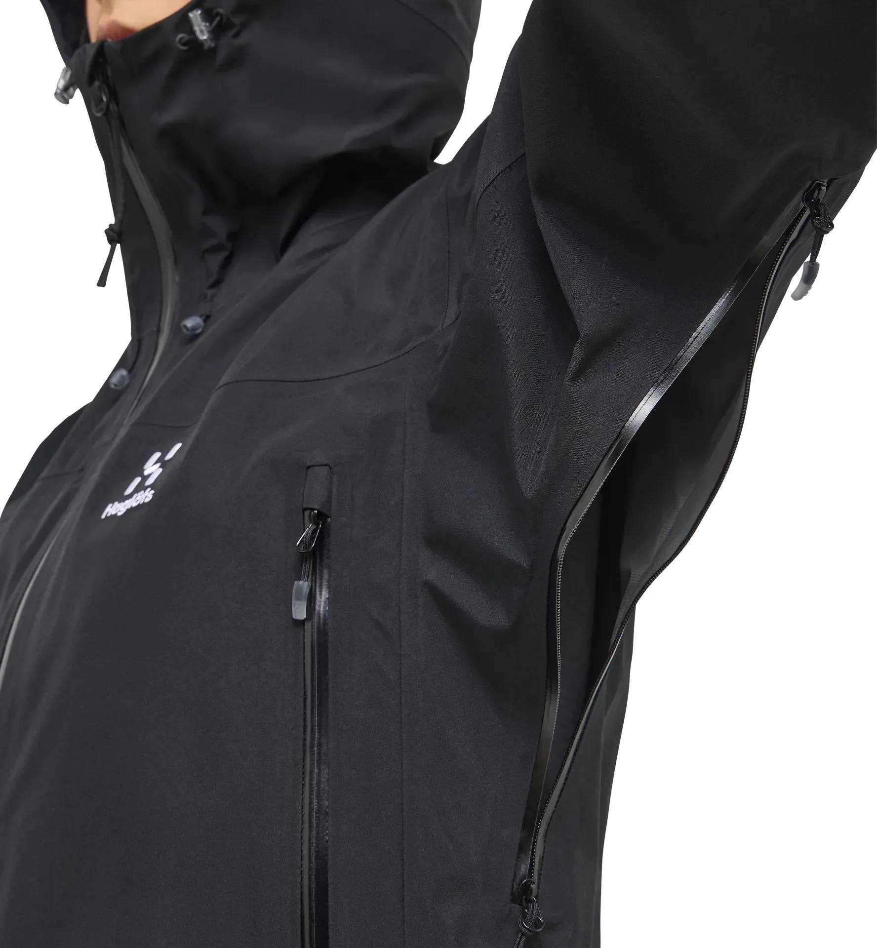 Haglöfs Women's ROC Flash GTX Jacket Musta 10