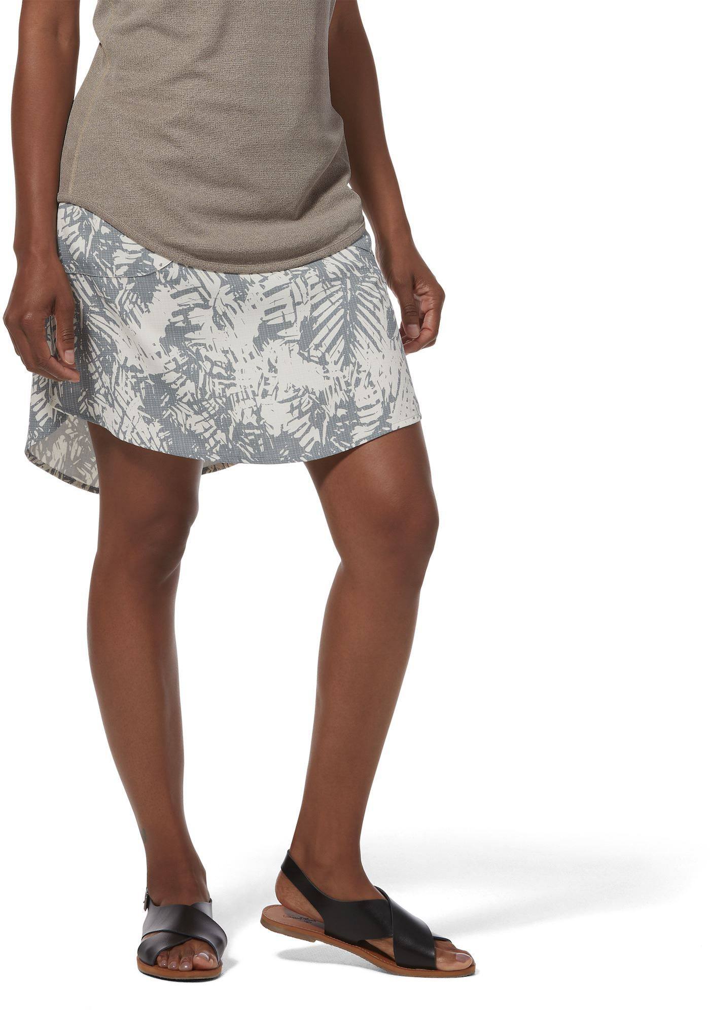 Royal Robbins Women's Bergen Skirt Vaaleanharmaa 03