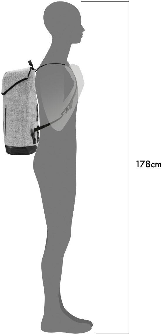 Ortlieb Soulo Vaaleanharmaa 02