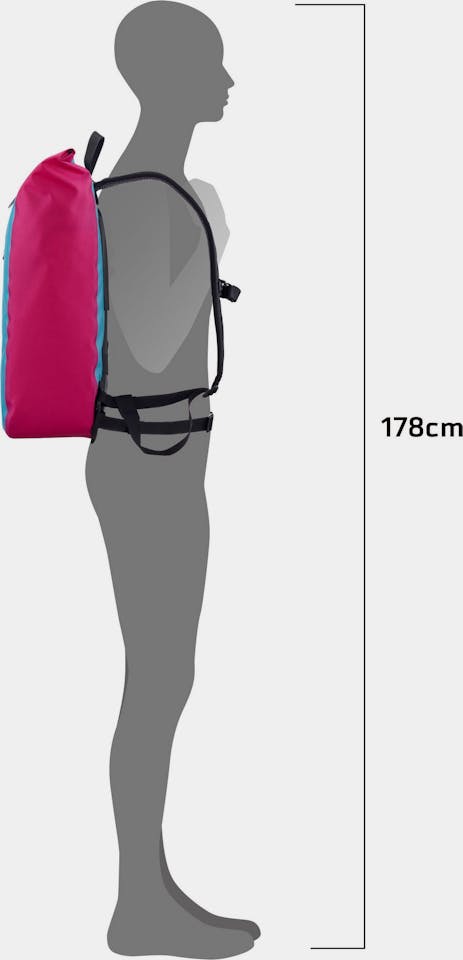 Ortlieb Velocity Lite Cyber 23L Sininen / Pinkki 08