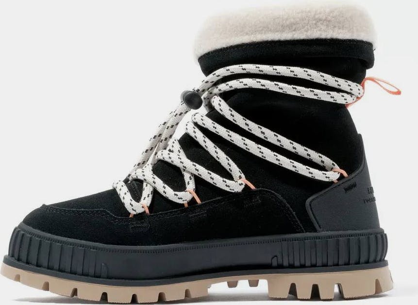 Palladium Women's Pallashock Hiver - Naisten talvikengät Musta 03