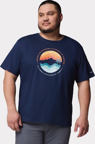 Columbia Men's Path Lake Graphic II Big Tee