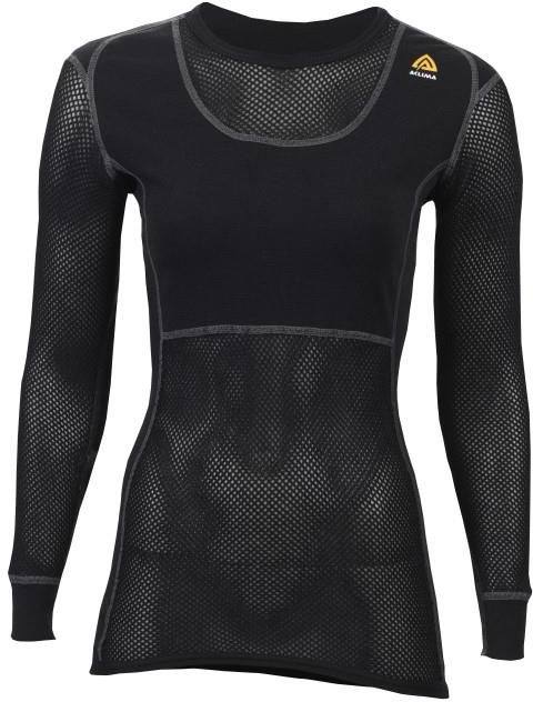 Aclima Women's WoolNet Crew Musta 03