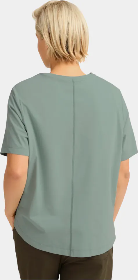 Jack Wolfskin Women's Travel Tee Green Zinnia 04