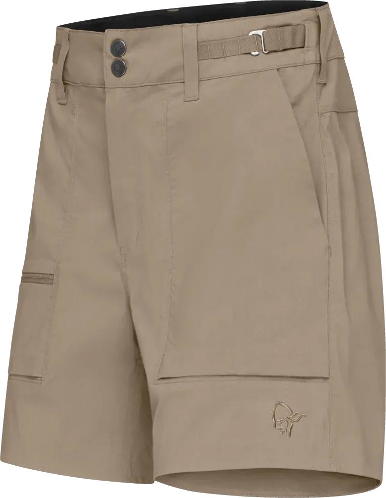 Norrøna Women's Femund Light Cotton Shorts Beige 07