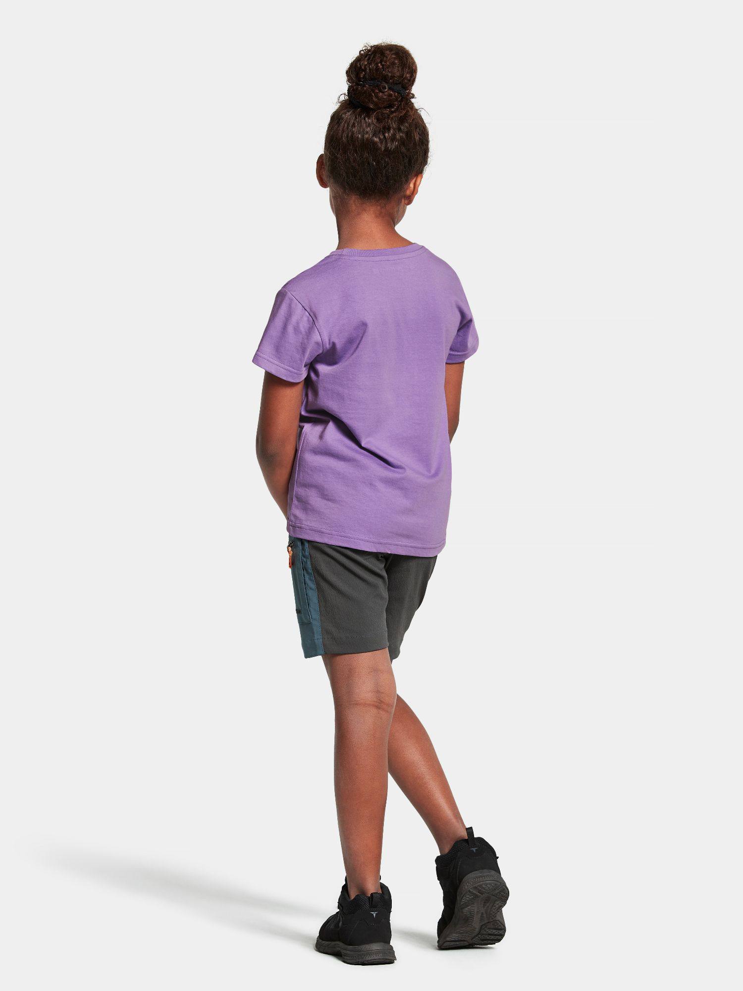 Didriksons Mynta Kids Tee Explore Purple 05
