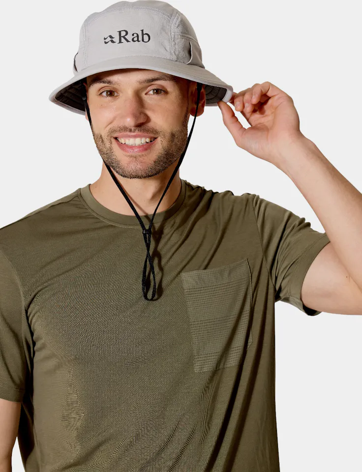 Rab Boonie Hat Pebble 01