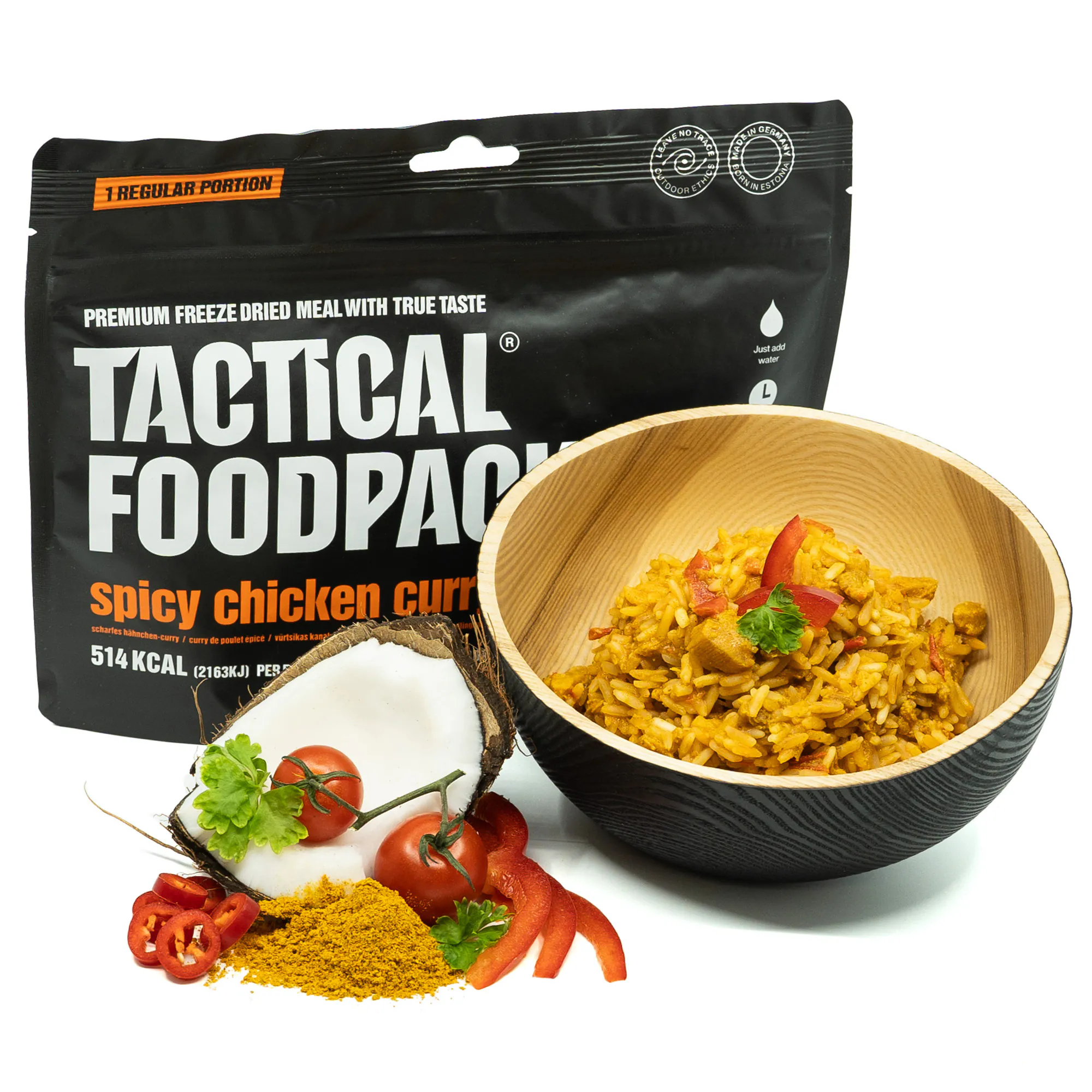 Tactical Foodpack Spicy Chicken Curry  03