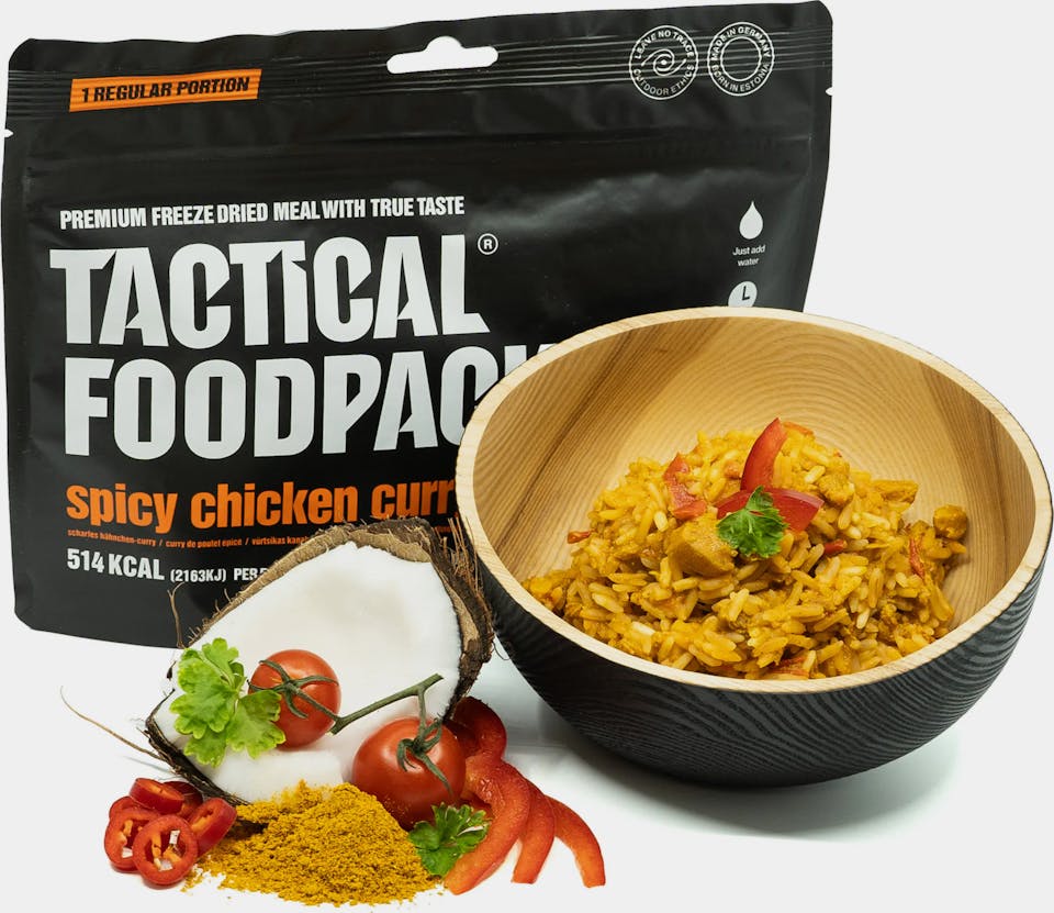 Tactical Foodpack Spicy Chicken Curry  03