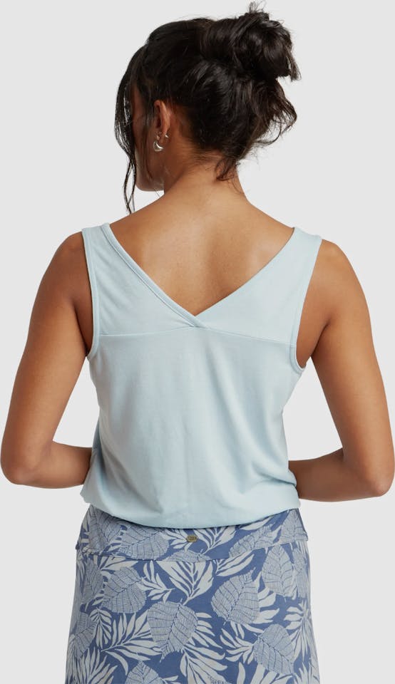 Sherpa Women's Bali V-neck Tank Sky Blue 05