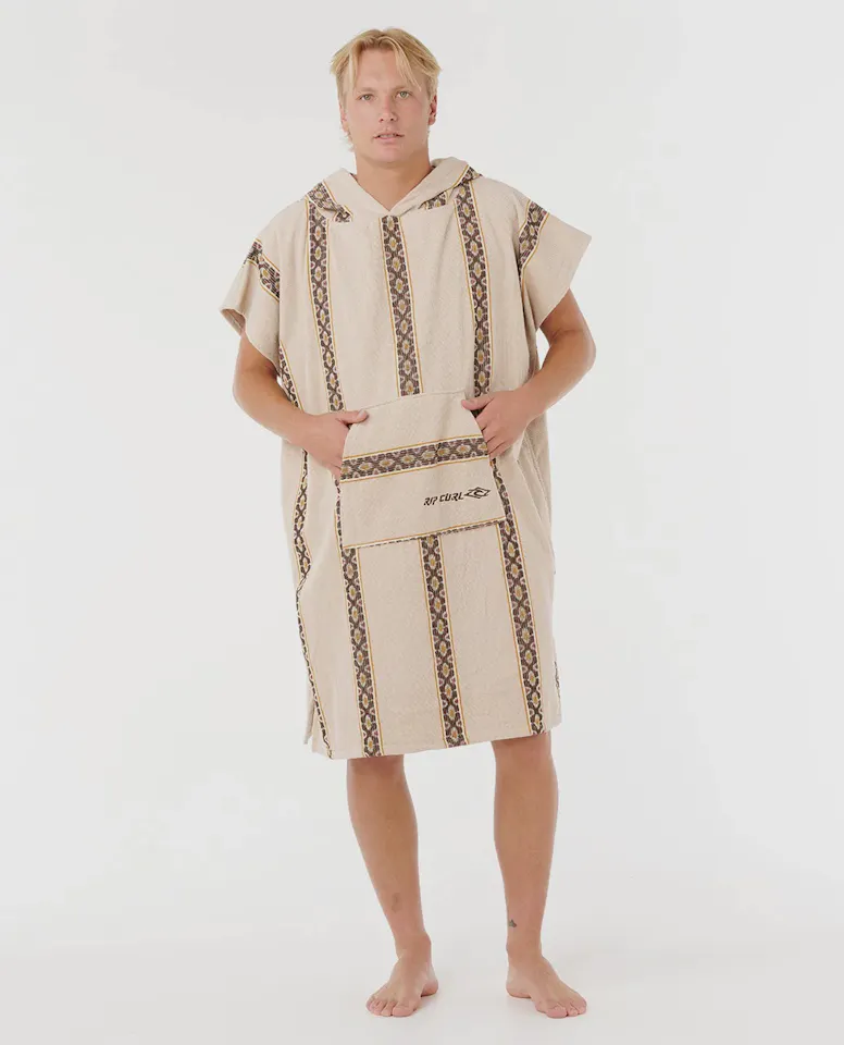 Rip Curl Classic Surf Hood Towel Bone 04
