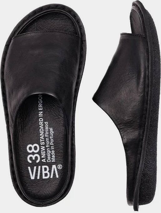 VIBAe St Tropez Leather Musta 01