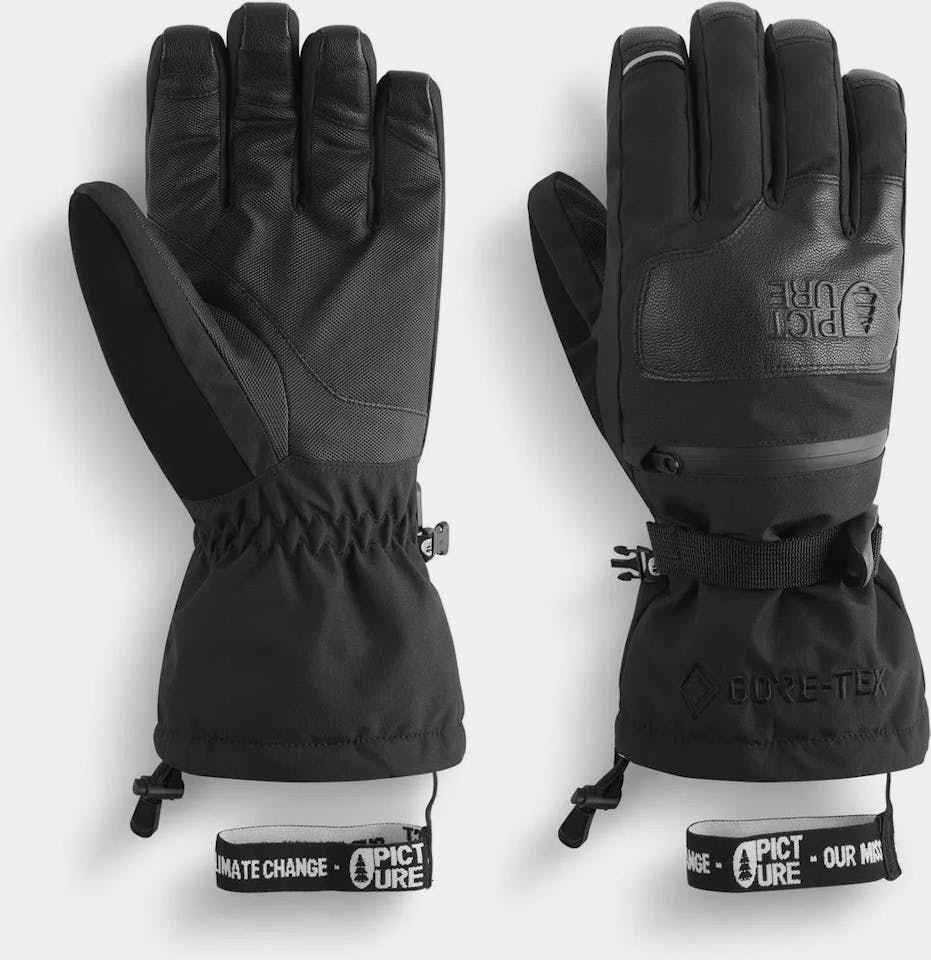 Picture Organic Clothing Men's Grabey GTX Gloves Musta 01