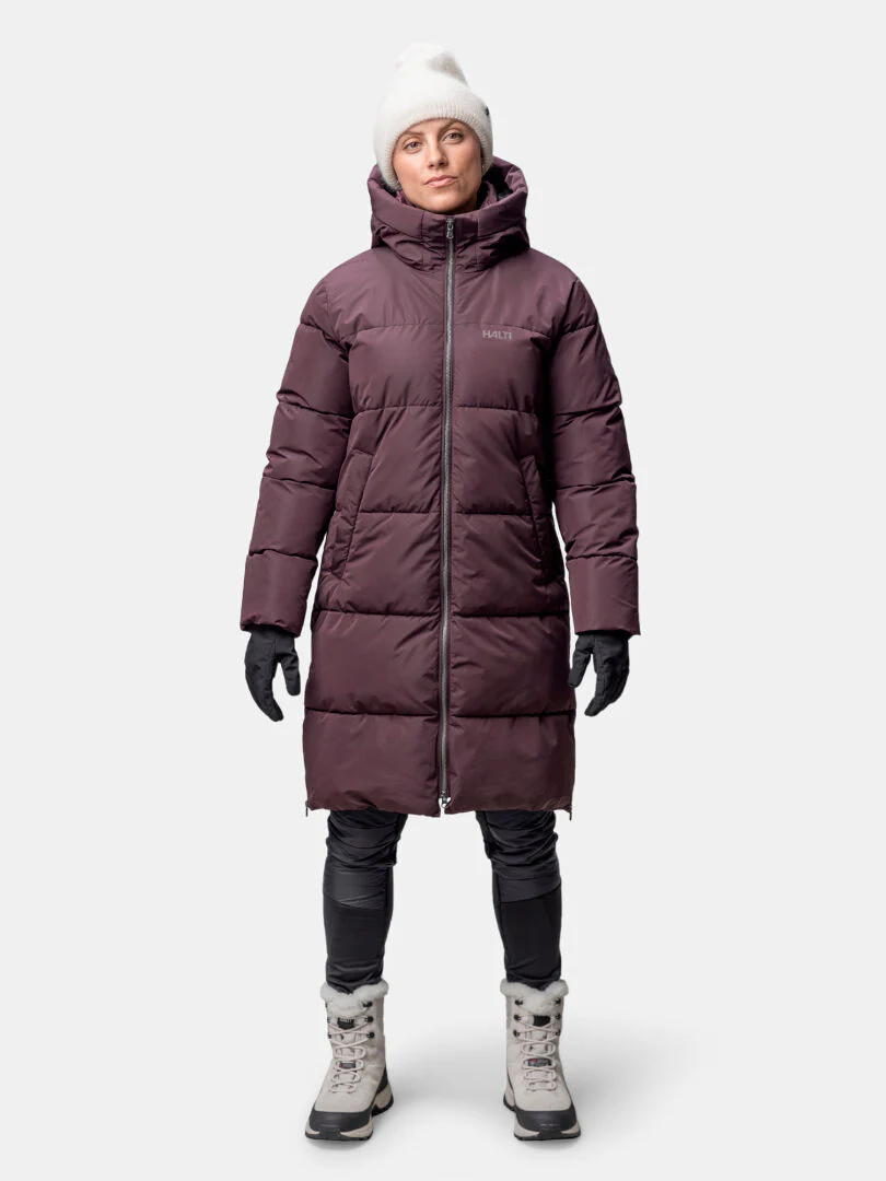 Halti Women's Sammal Insulated Parka - Naisten parkatakki Musta 05