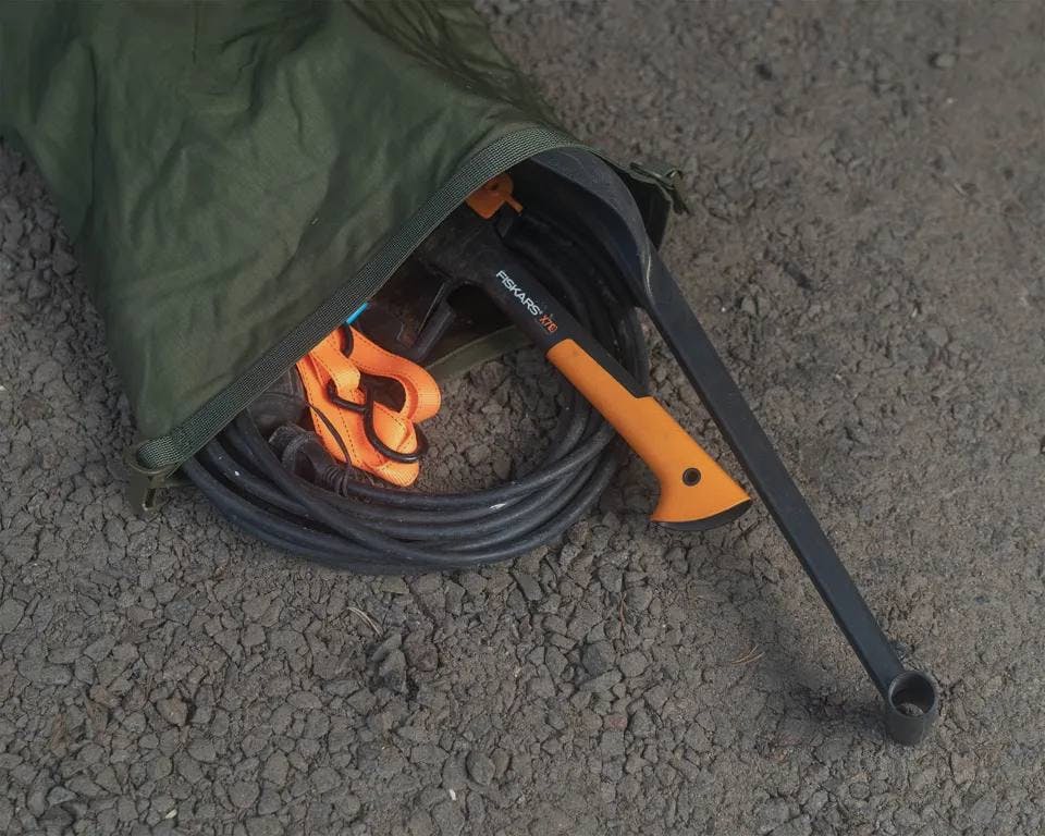 Savotta Rolltop Stuffsack, 500D, 40L Black 12