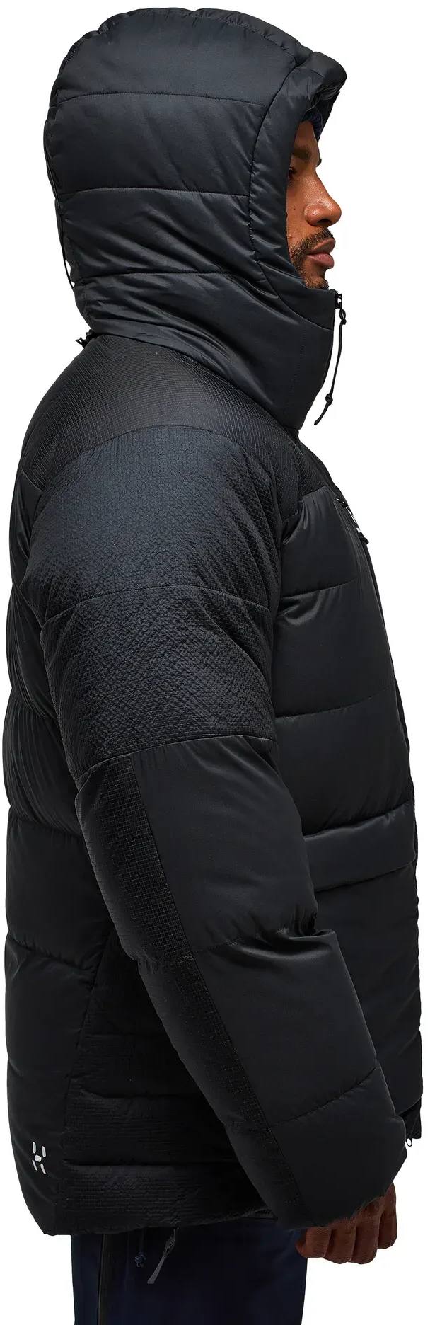 Haglöfs Men's Riksgräns Down 850 Hood Black 06