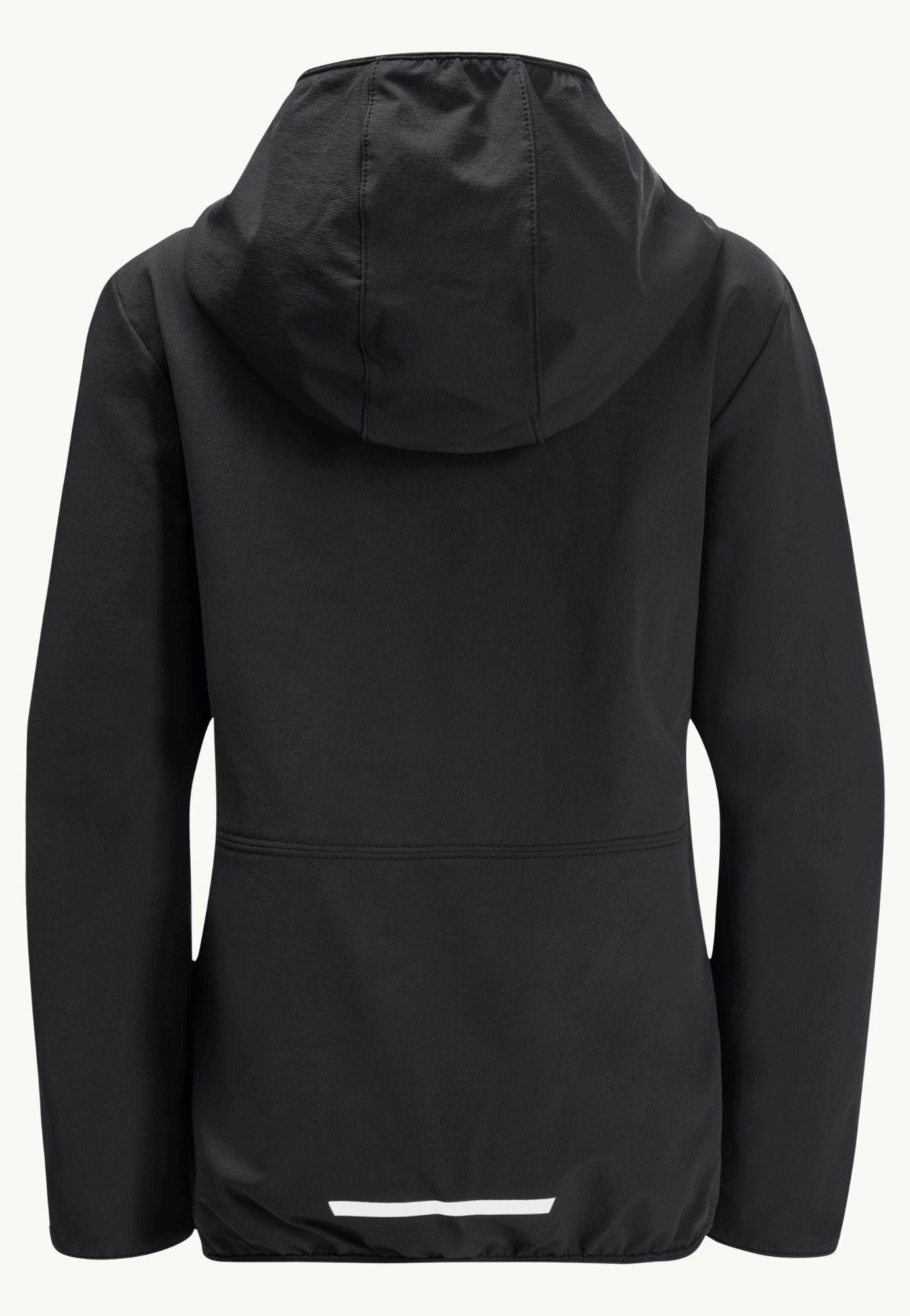 Jack Wolfskin Kid's Solyd Jacket Black 02