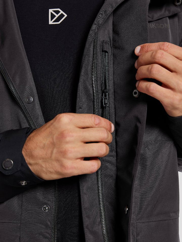 Didriksons Men's Andreas 2 Parka Black 11