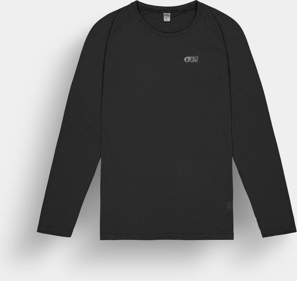 Picture Organic Clothing Men's Timont Tech Long Sleeve Musta 01