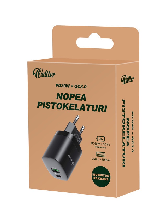 Waltter Eco Wall Charger PD 30W + QC3.0  02