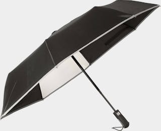 Reflective umbrella with window