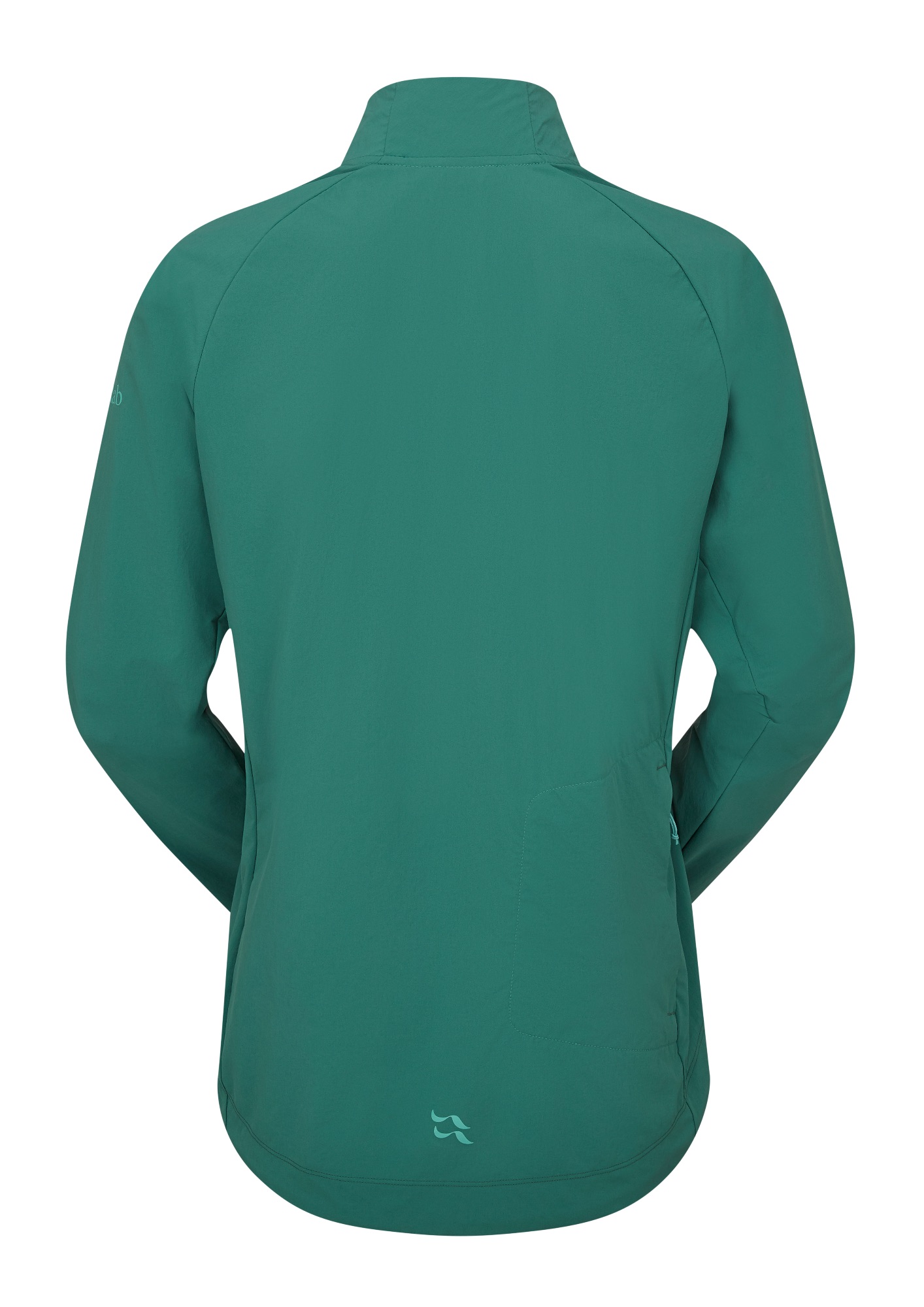 Rab Women's Cinder Borealis Jacket Eukalyptus 05