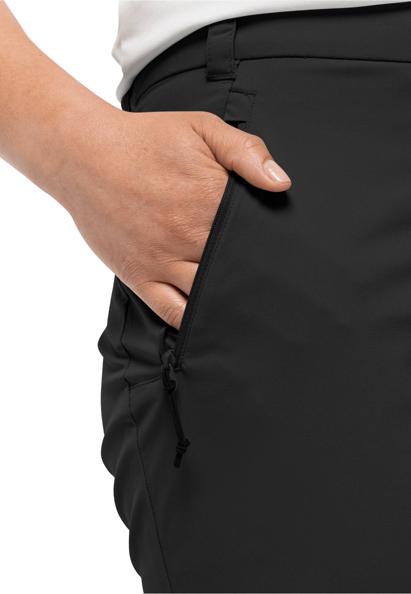 Jack Wolfskin Women's Activate Light 3/4 Pant Black 03