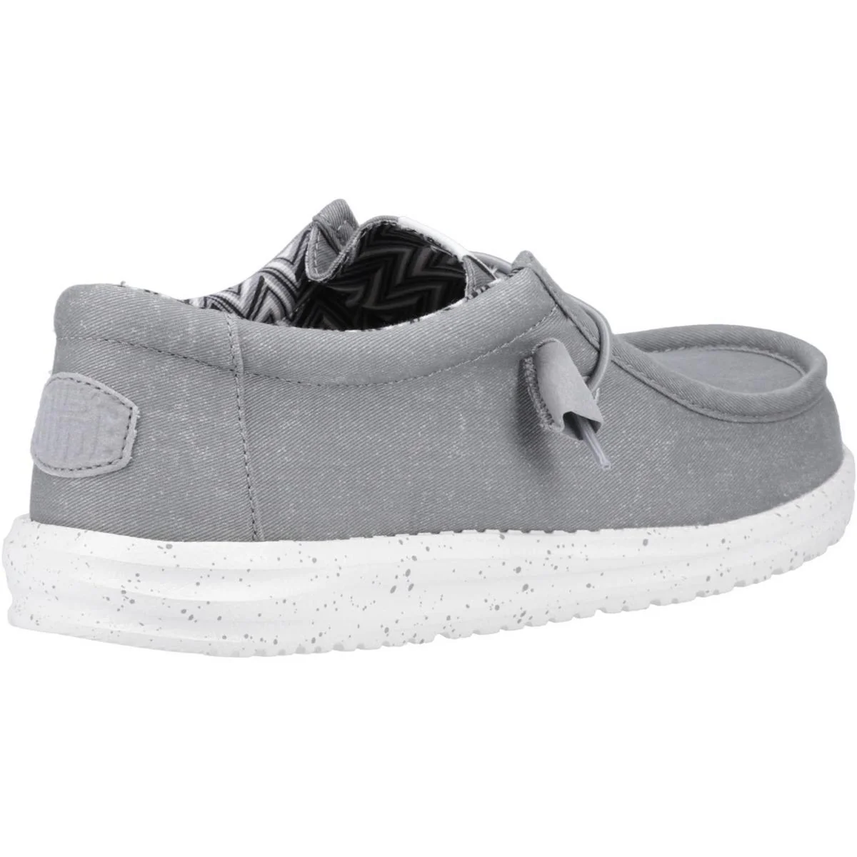 HeyDude Wally Stretch Canvas Light grey 04