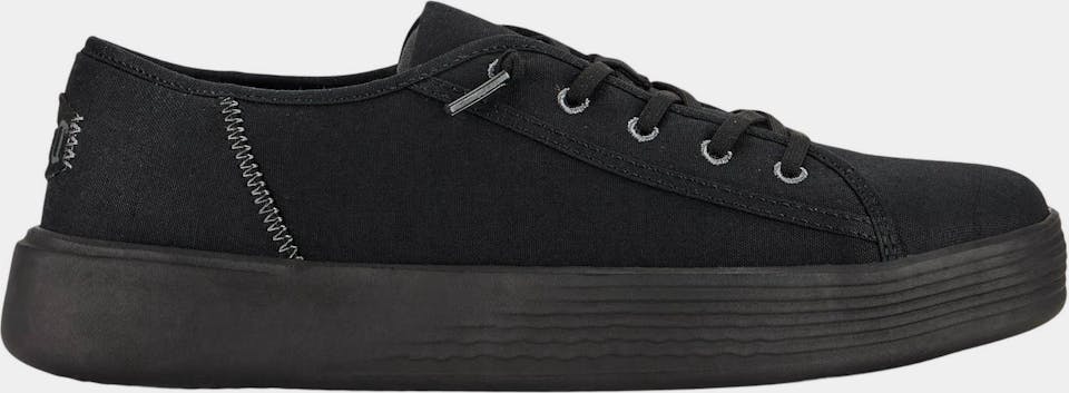 HeyDude Men's Cody Canvas Musta 01