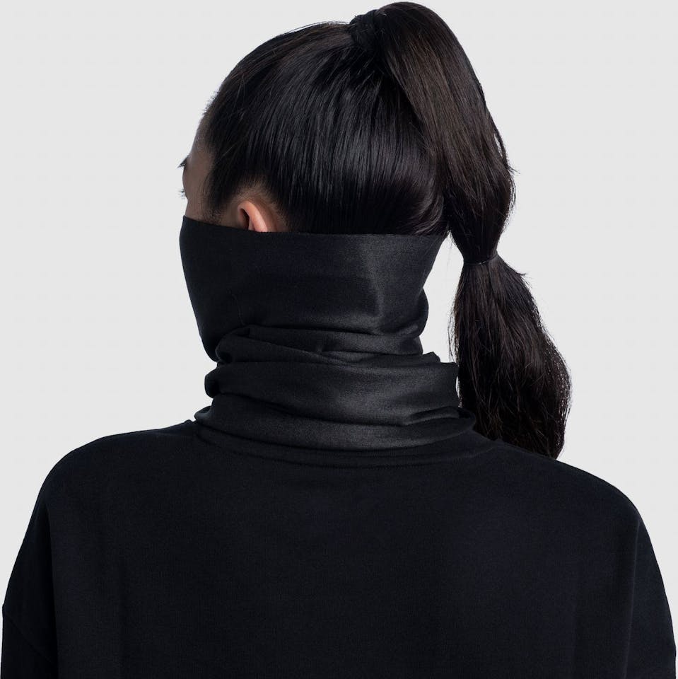 Buff Thermonet Solid Black  02