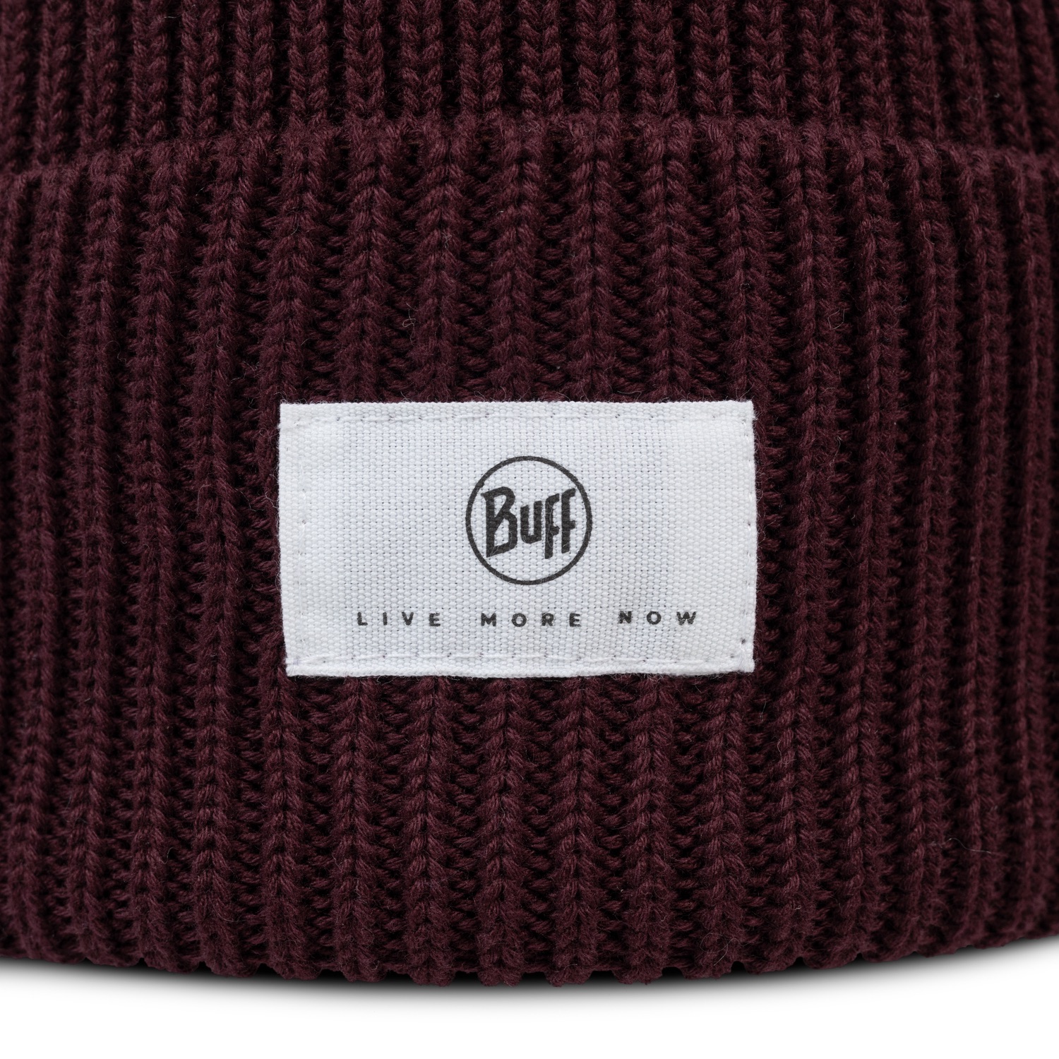 Buff Drisk Beanie Burgundy  02
