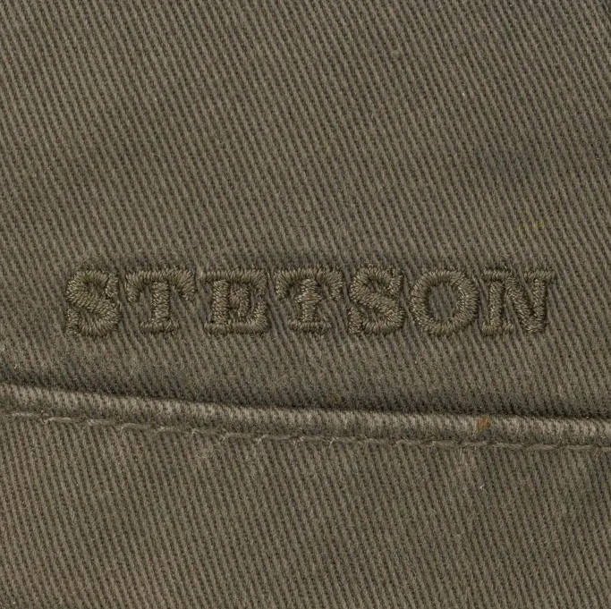 Stetson Army Cap Cotton Musta 06