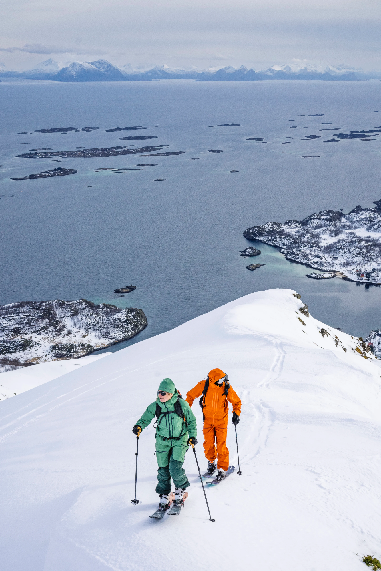 Norrøna Women's Lofoten GTX Pro Pant Dark Ivy 04