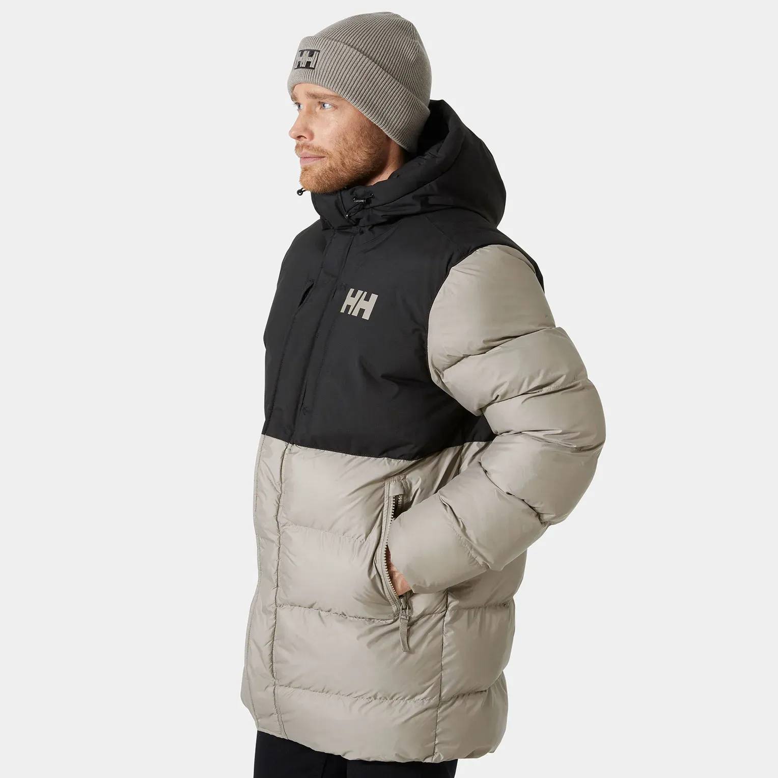 Helly Hansen Active Puffy Long Jacket Harmaa / Musta 02