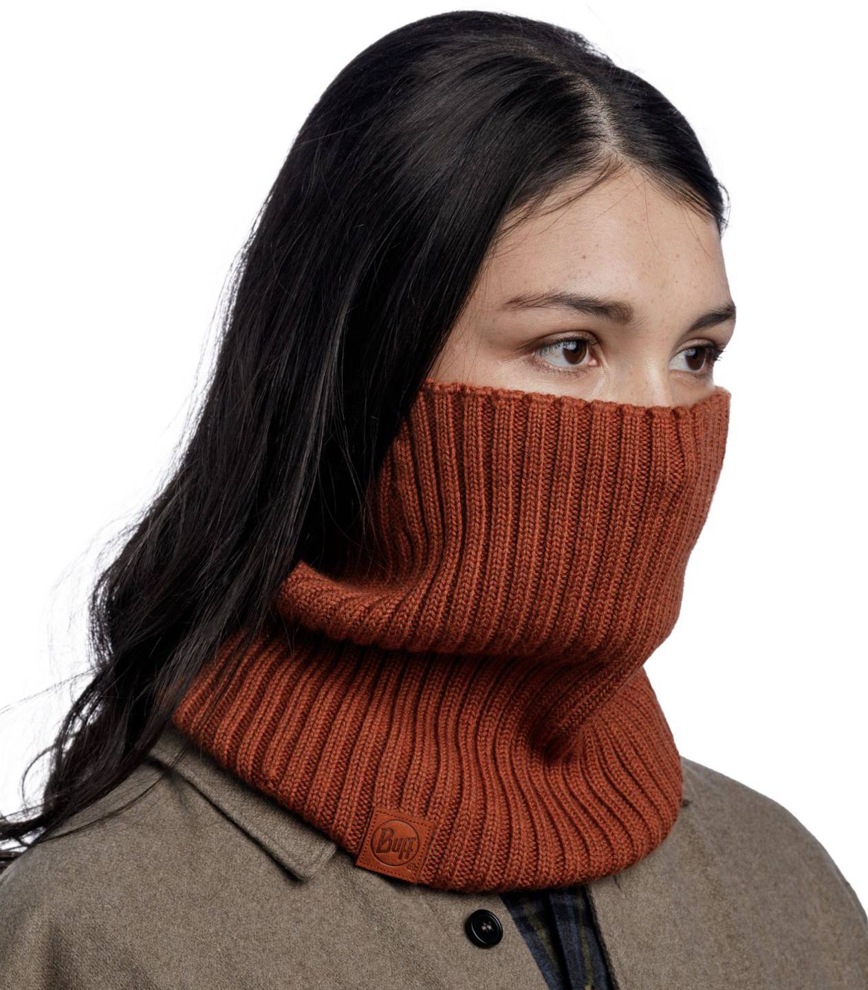 Buff Norval Merino Neckwarmer Kaneli 05