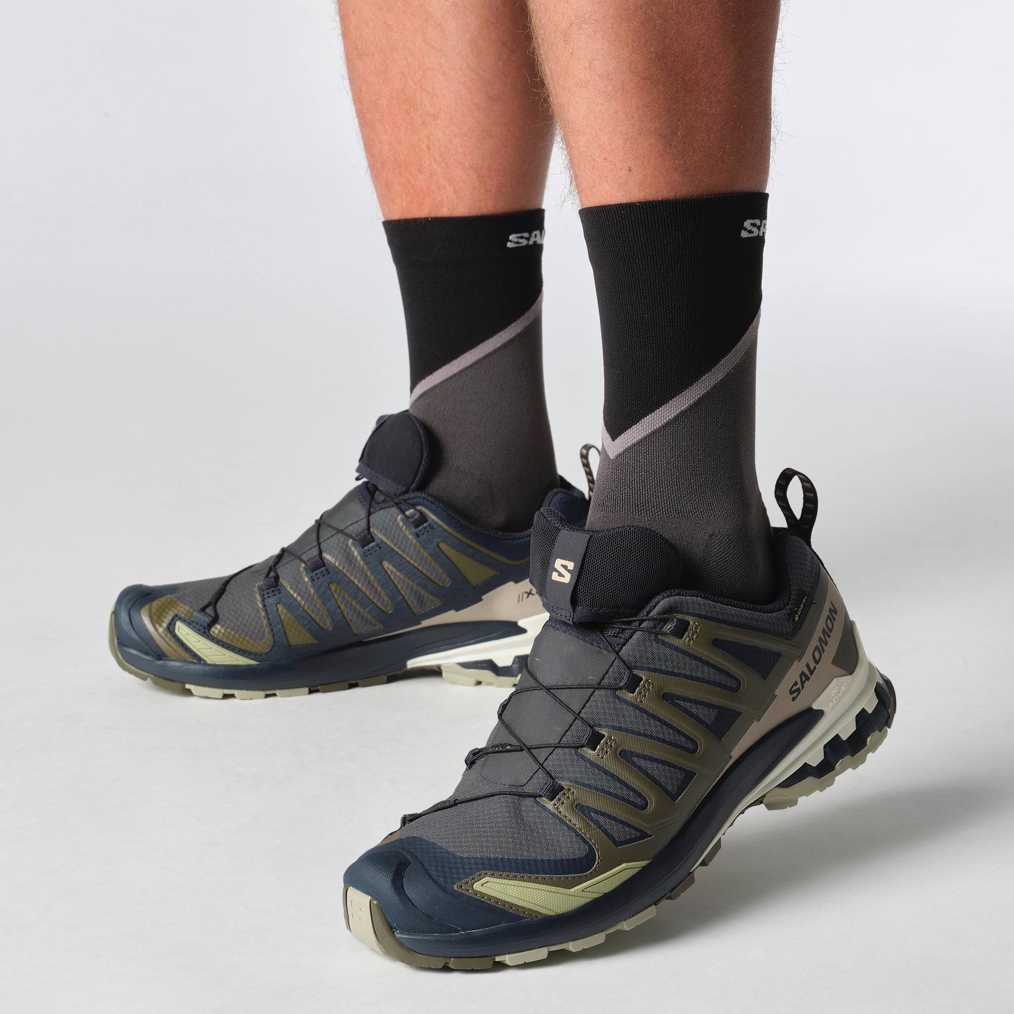 Salomon Men's Xa Pro 3d V9 GTX Speed Lite Pro 25 Musta / Harmaa 32