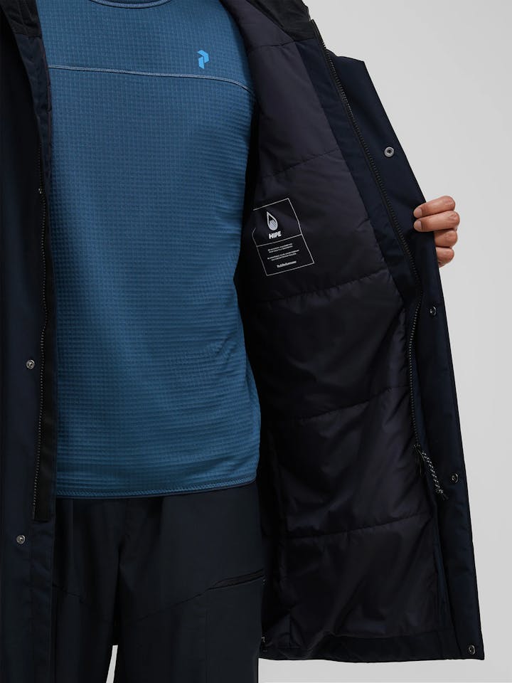 Peak Performance Men's Treeline HIPE Insulated Shell Parka Black 07
