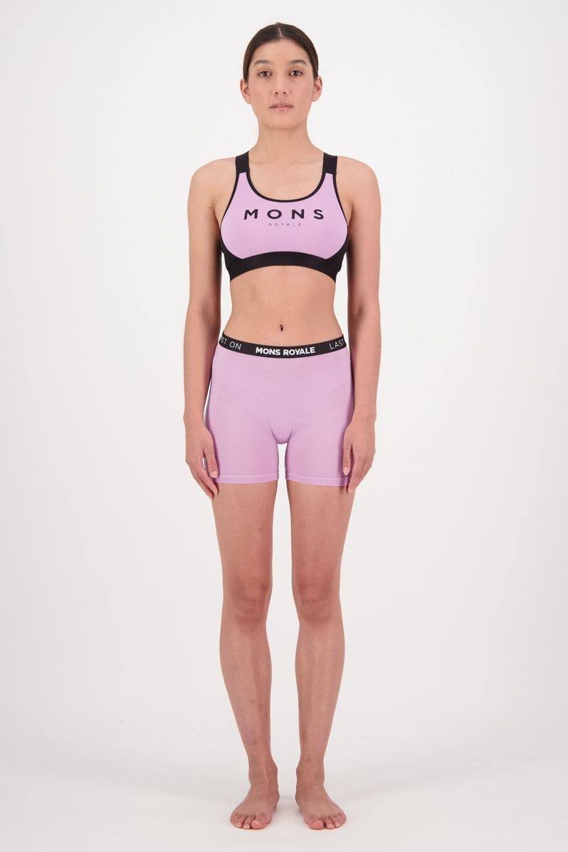 Mons Royale Hannah Hot Pant Orchid 03