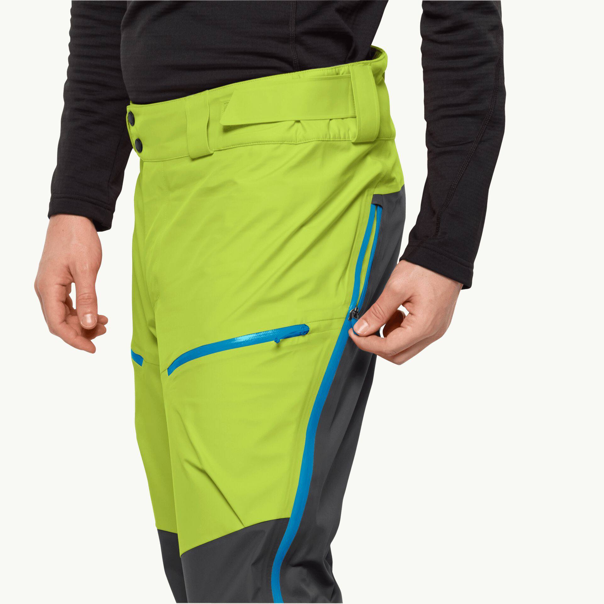 Jack Wolfskin Men's Alpspitze 3L Pants Lime 06