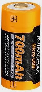 Fenix Arb L16 700up 16340 Li-ion Akkuparisto  01