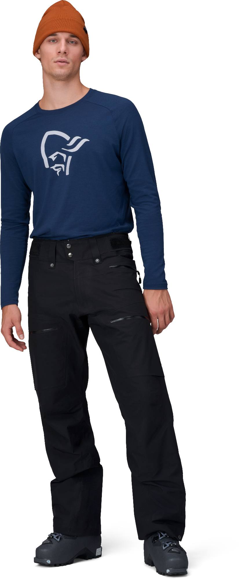Norrøna Men's Lofoten GTX Pants Caviar 04