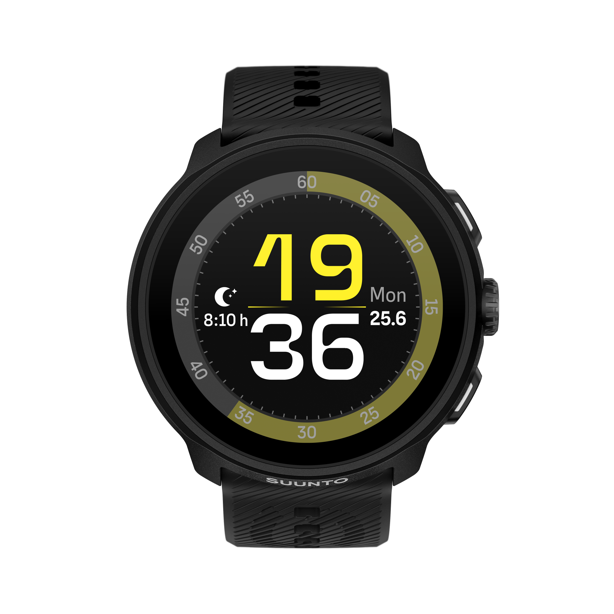 Suunto Run All Black With Silicone Strap  06