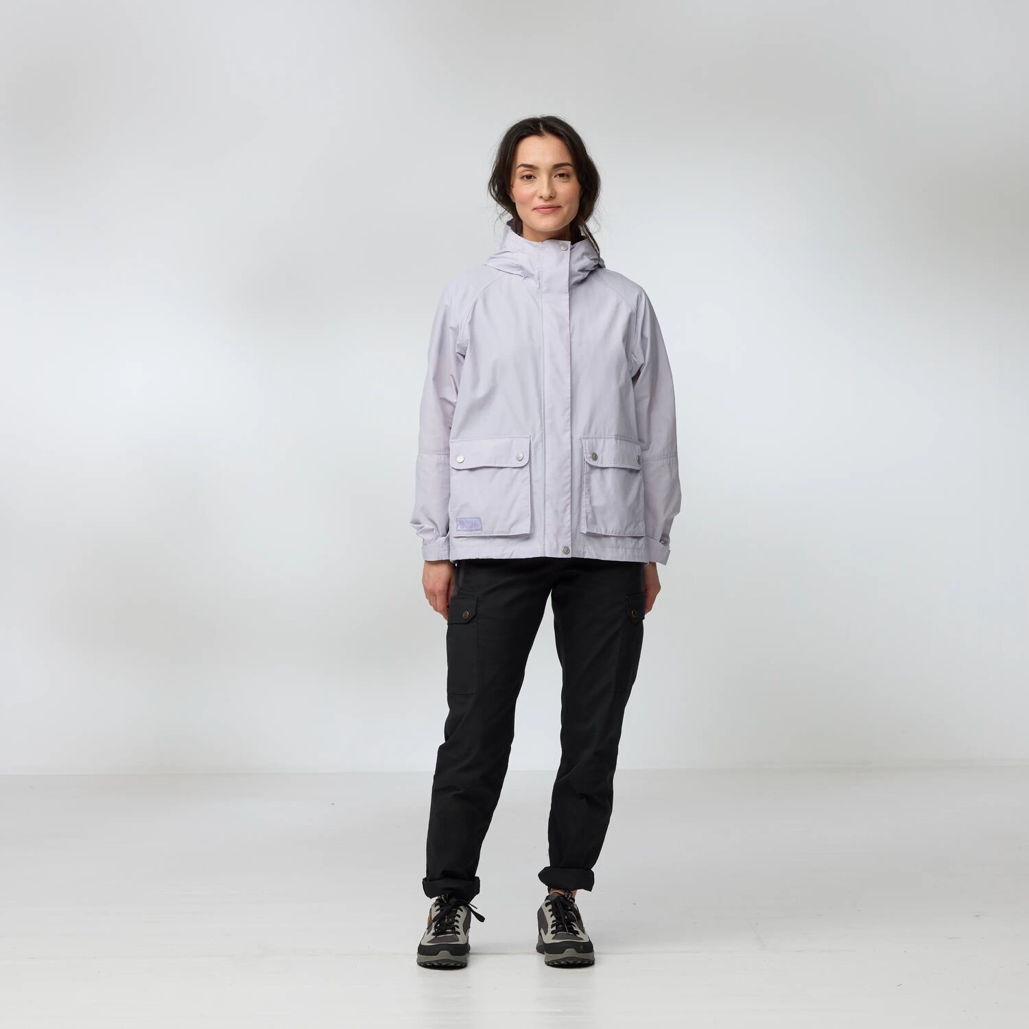 Fjällräven Women's Vardag Vindby Jacket Black 05