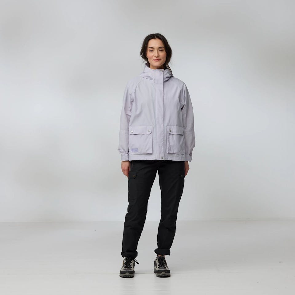 Fjällräven Women's Vardag Vindby Jacket Black 05
