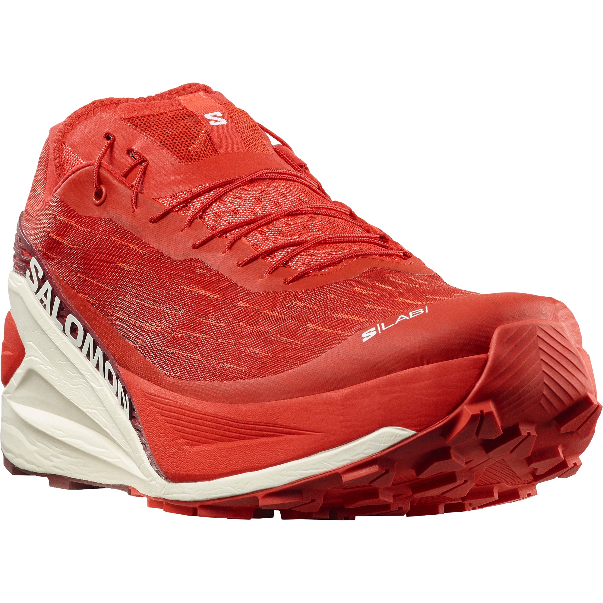 Salomon Men's S/Lab Pulsar 4 Red / White 02